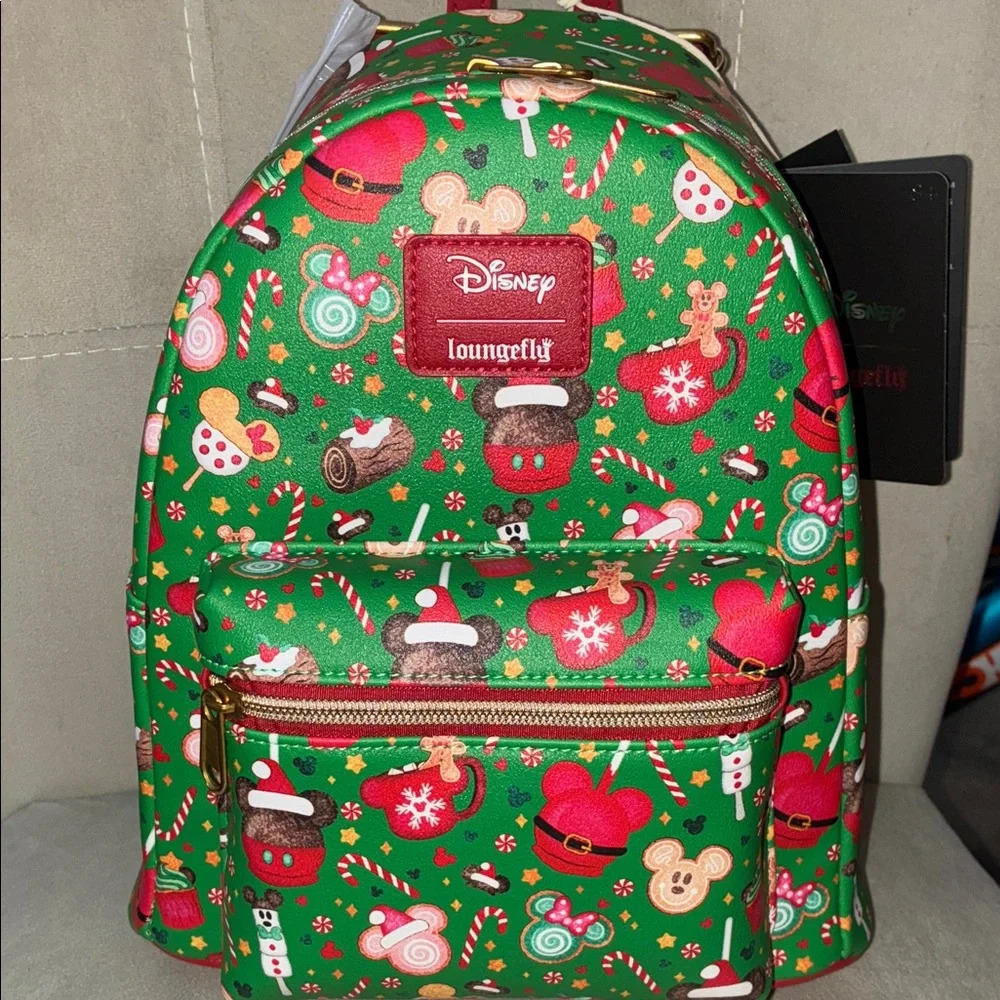 Loungefly Holiday Treats Mickey backpack